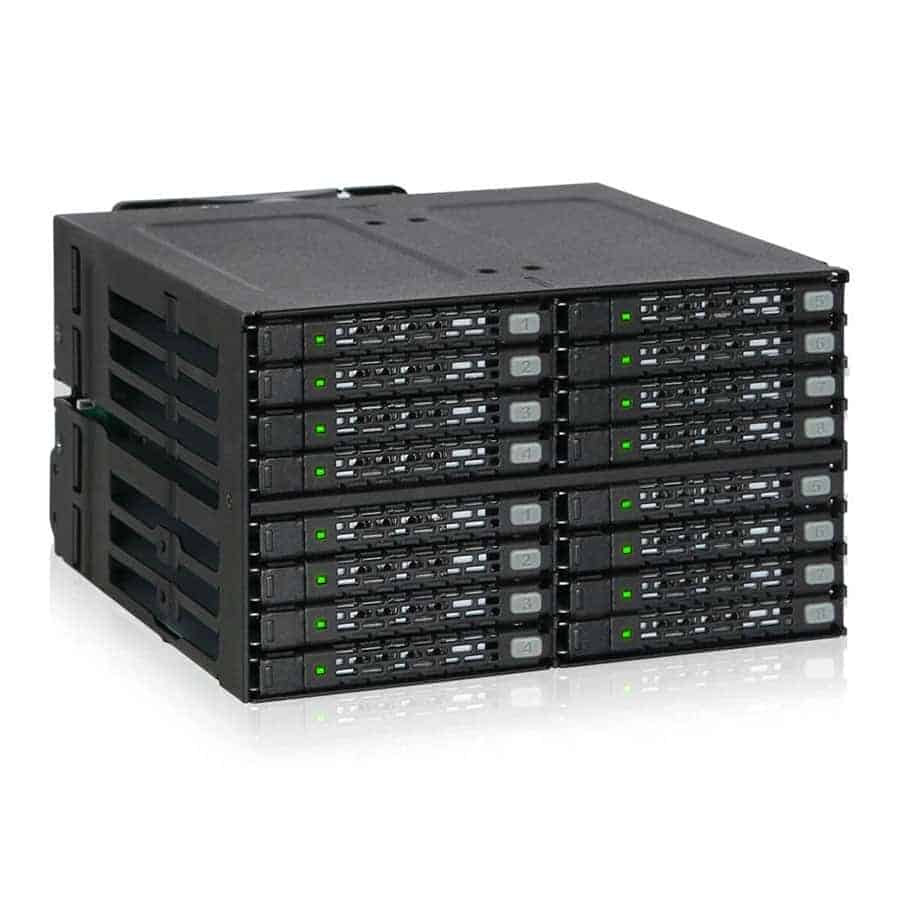 (image for) ICY DOCK MB516SP-B 16 Bay Cage